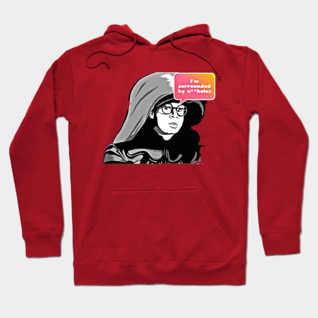 Spaceballs - surrounded Hoodie by Cult Classic Clothing 